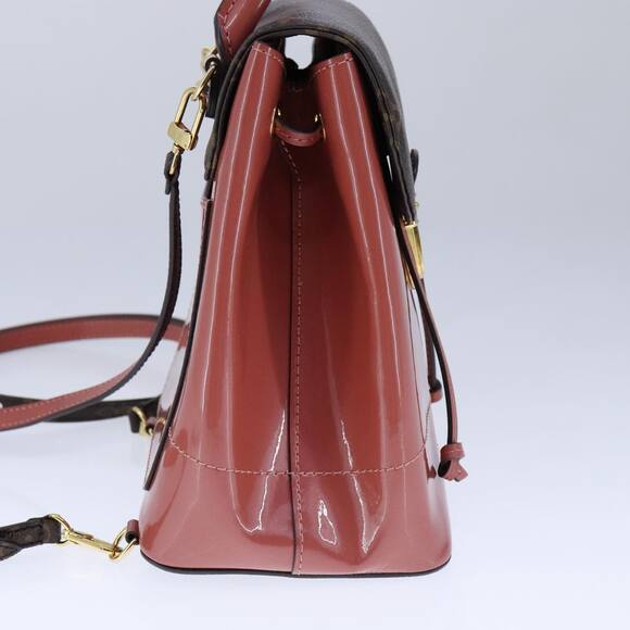 LOUIS VUITTON Monogram Vernis Hot Springs Backpack Pink M53545 - Picture 4 of 16